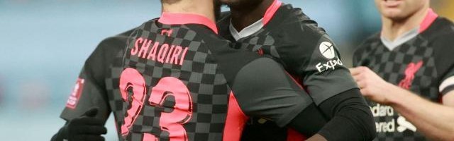 B体育官网-【足总杯】马内双响沙奇里2传 利物浦4比1维拉二队